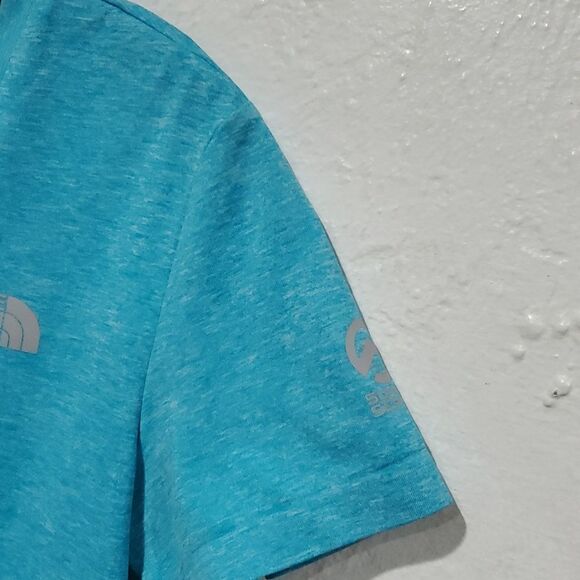 The North Face Blue T-Shirt Base Layer Size S - Picture 6 of 11